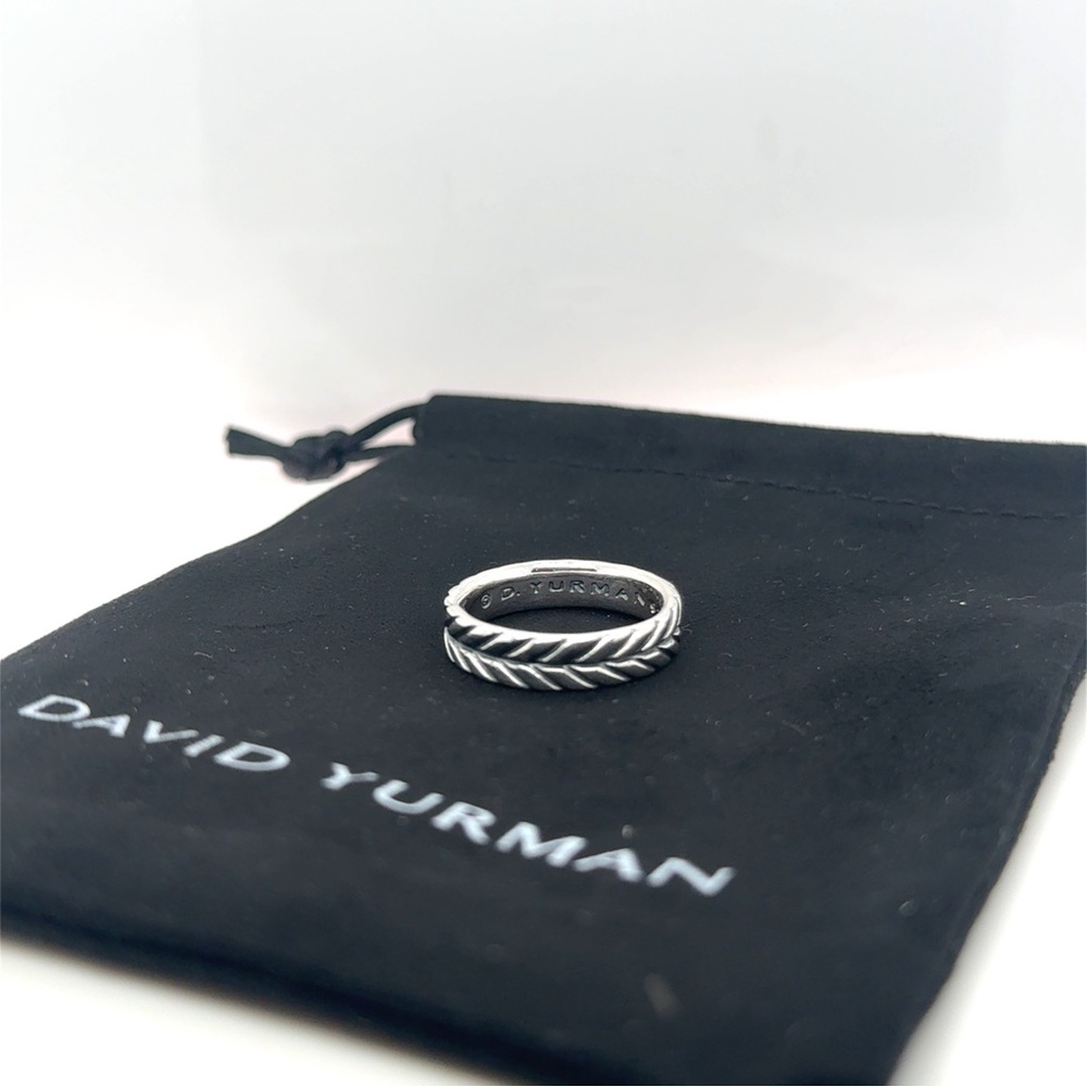 ✨David Yurman Chevron Ring |Size 8✨ - Picture 6 of 6